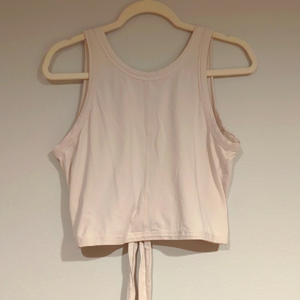 Lululemon It's A Tie Tank *Cream